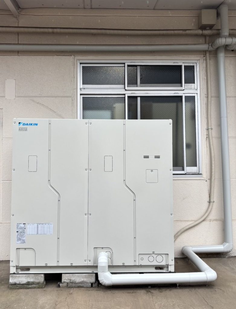 工事後のダイキン更新用VRV Qシリーズ室外機